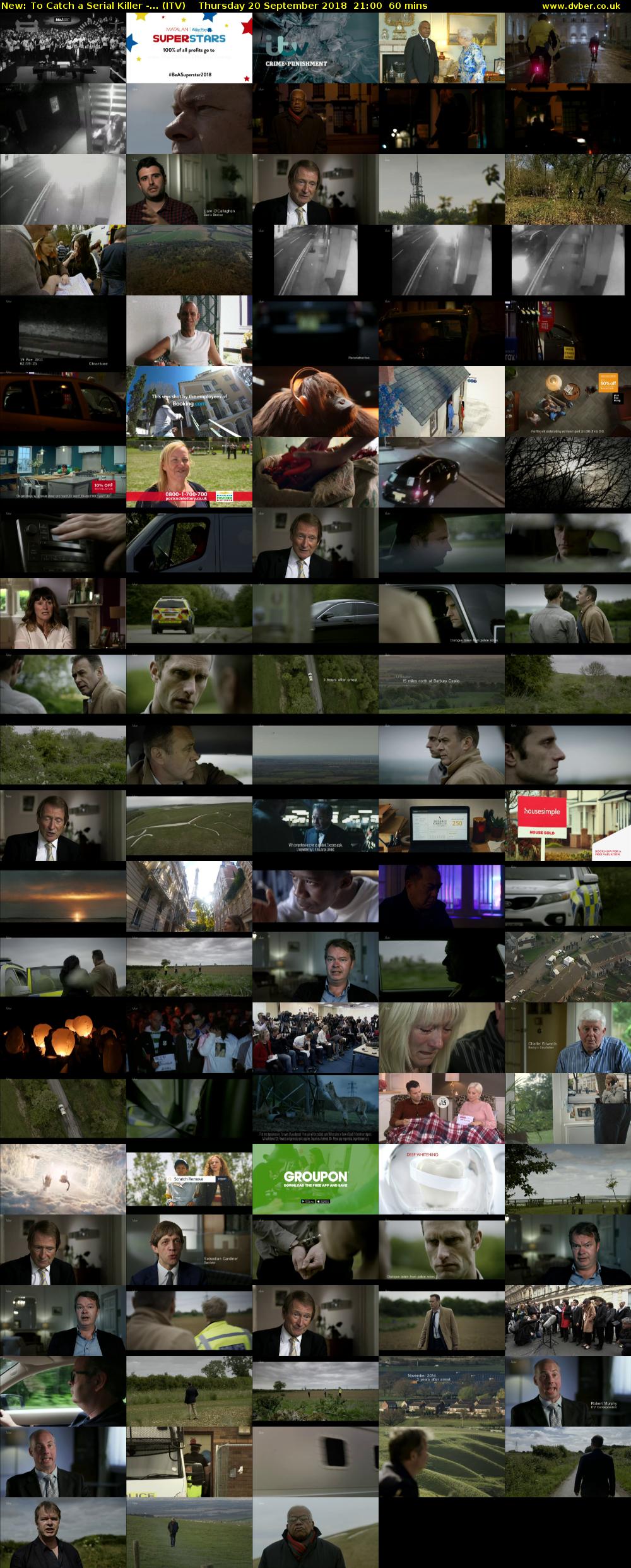 To Catch a Serial Killer -... (ITV) Thursday 20 September 2018 21:00 - 22:00