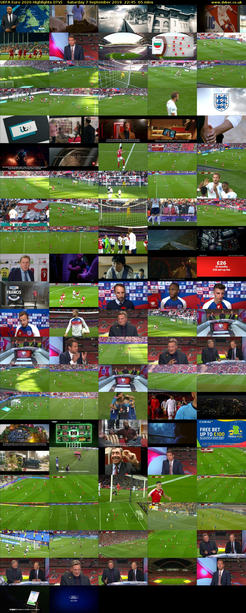 UEFA Euro 2020 Highlights (ITV) Saturday 7 September 2019 22:45 - 23:50