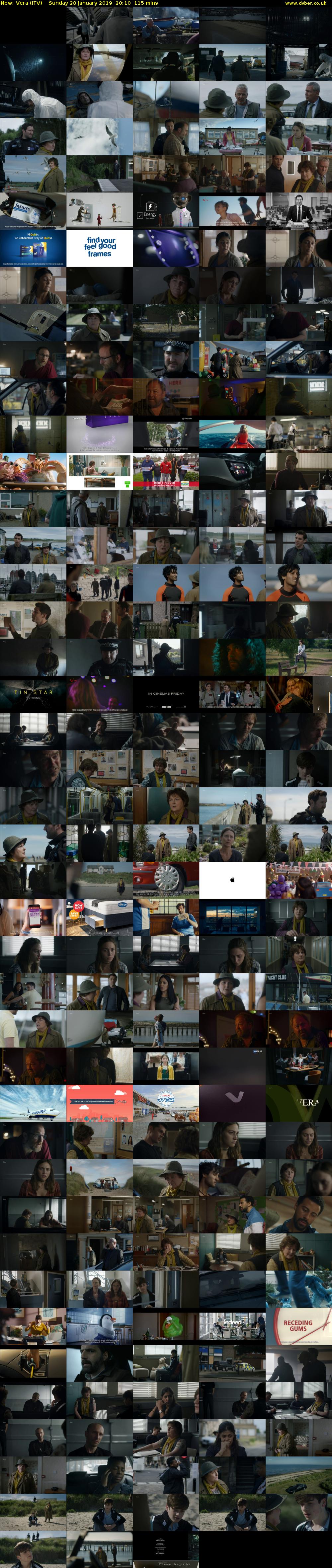 Vera (ITV) Sunday 20 January 2019 20:10 - 22:05