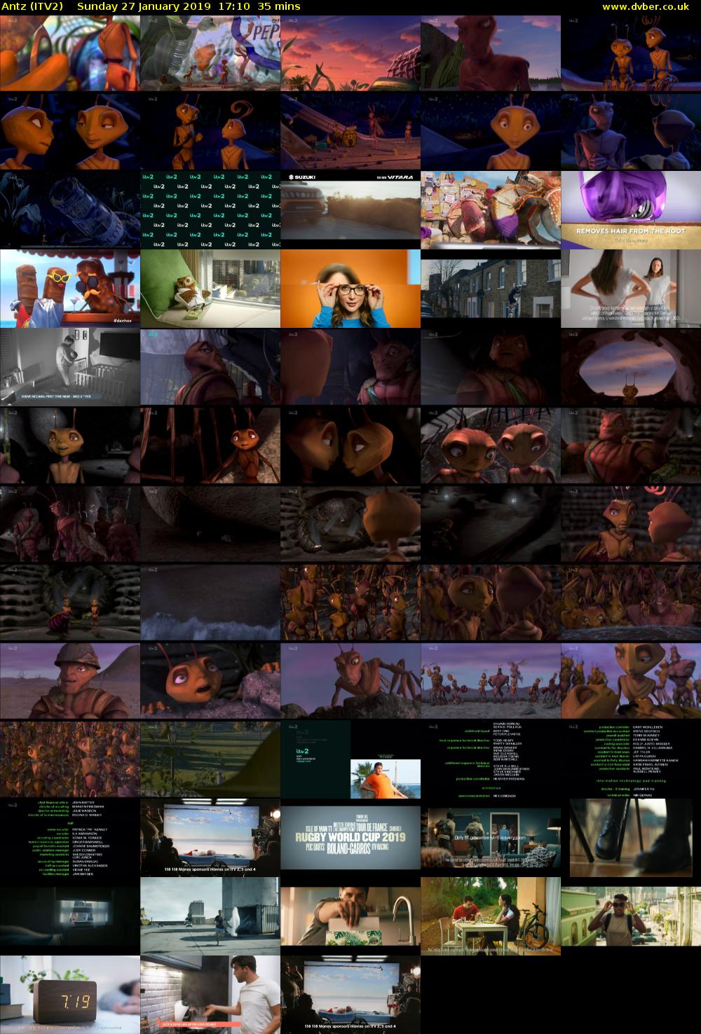 Antz (ITV2) Sunday 27 January 2019 17:10 - 17:45