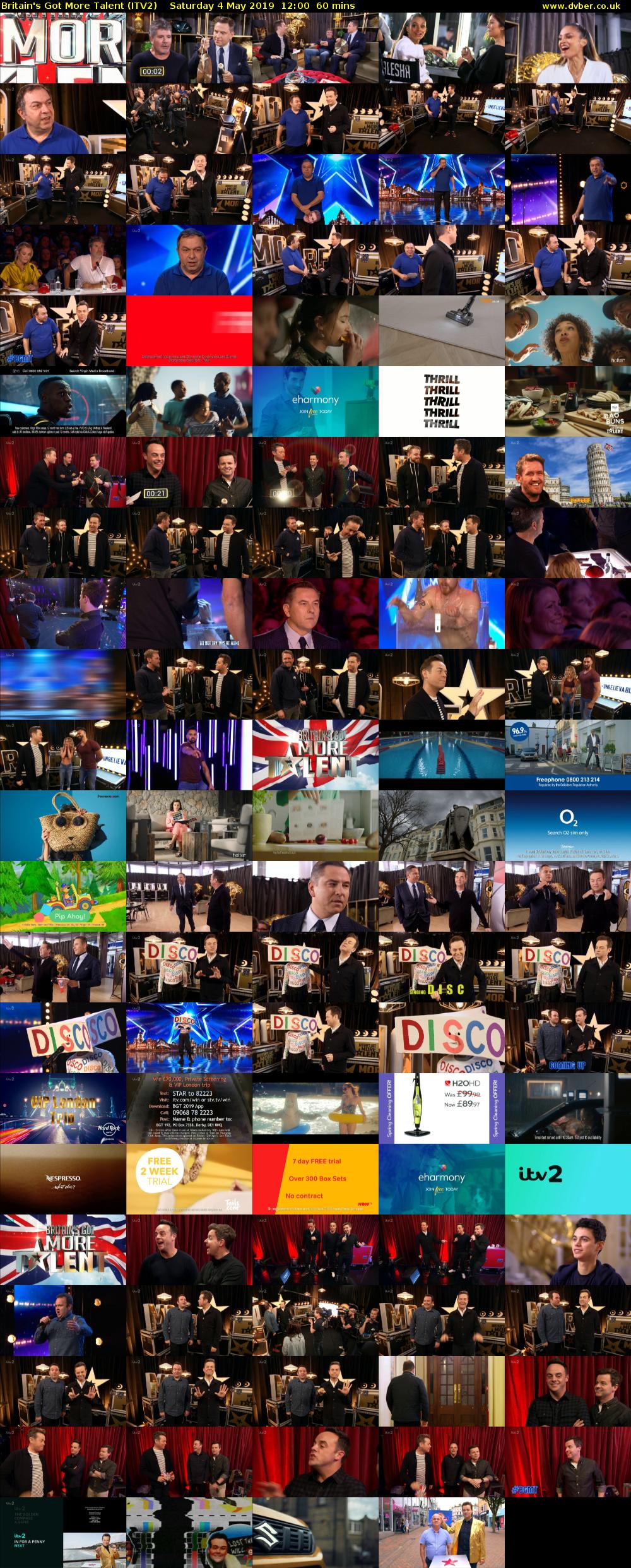 Britain's Got More Talent (ITV2) Saturday 4 May 2019 12:00 - 13:00