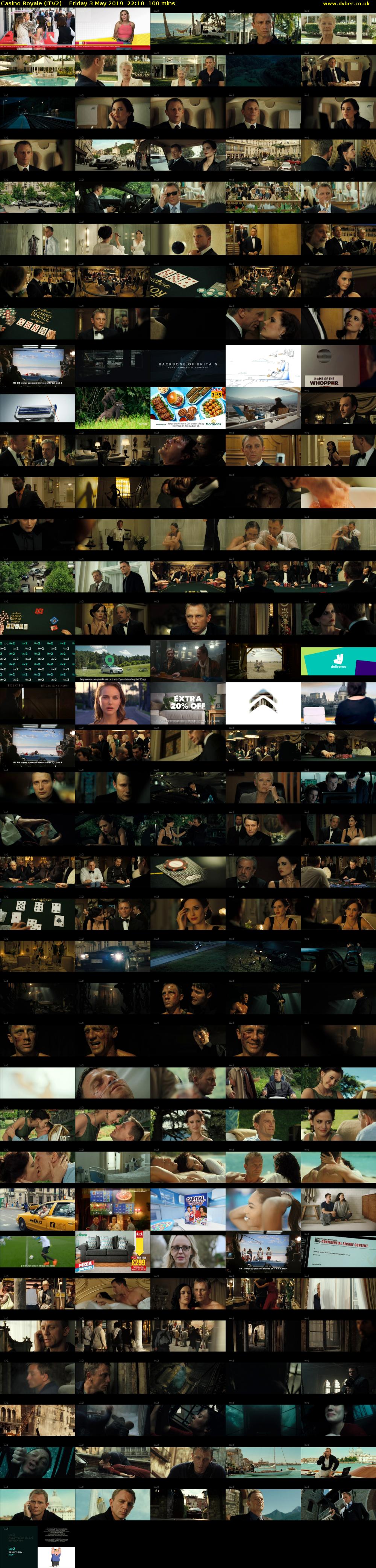 Casino Royale (ITV2) Friday 3 May 2019 22:10 - 23:50
