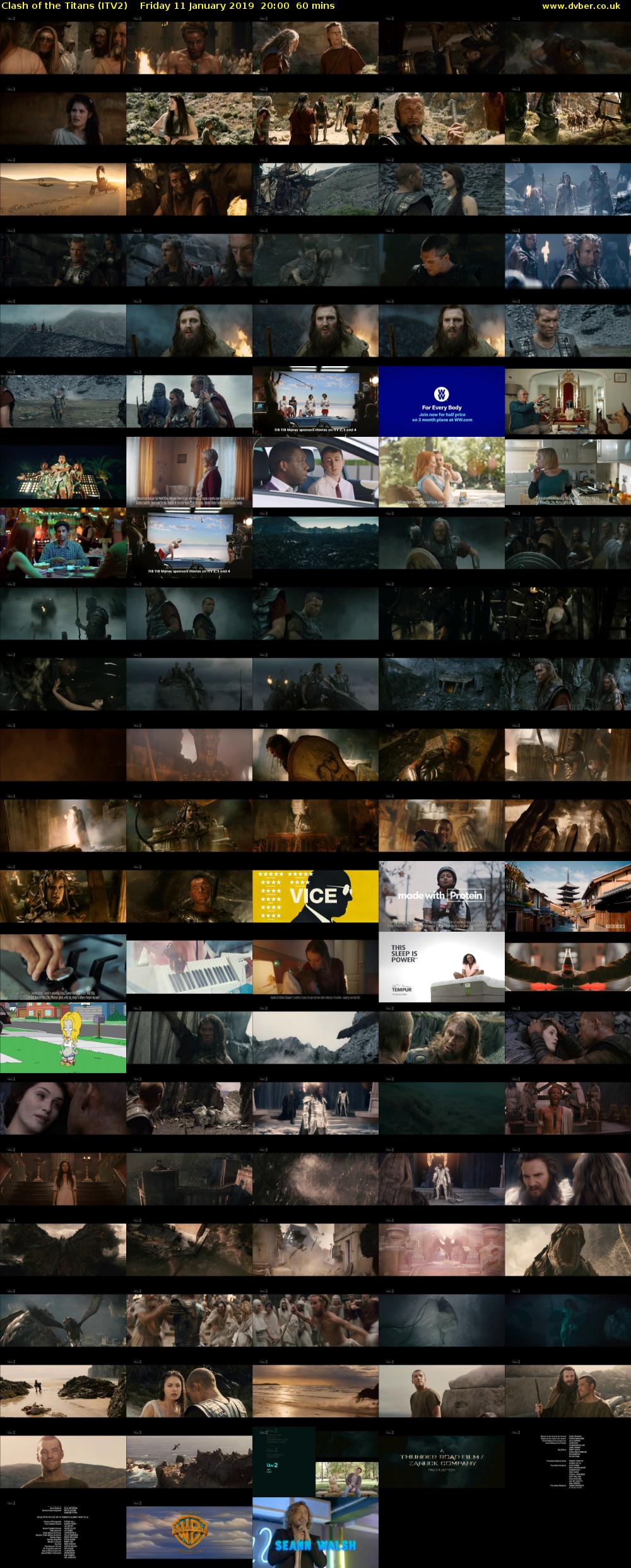 Clash of the Titans (ITV2) Friday 11 January 2019 20:00 - 21:00