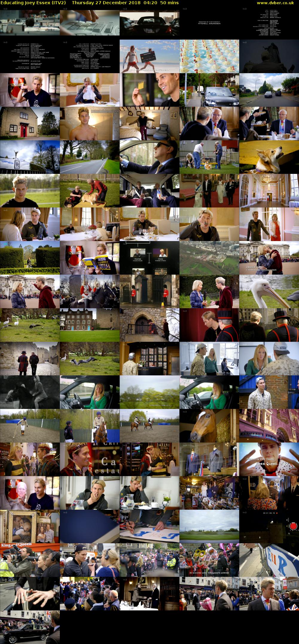 Educating Joey Essex (ITV2) Thursday 27 December 2018 04:20 - 05:10