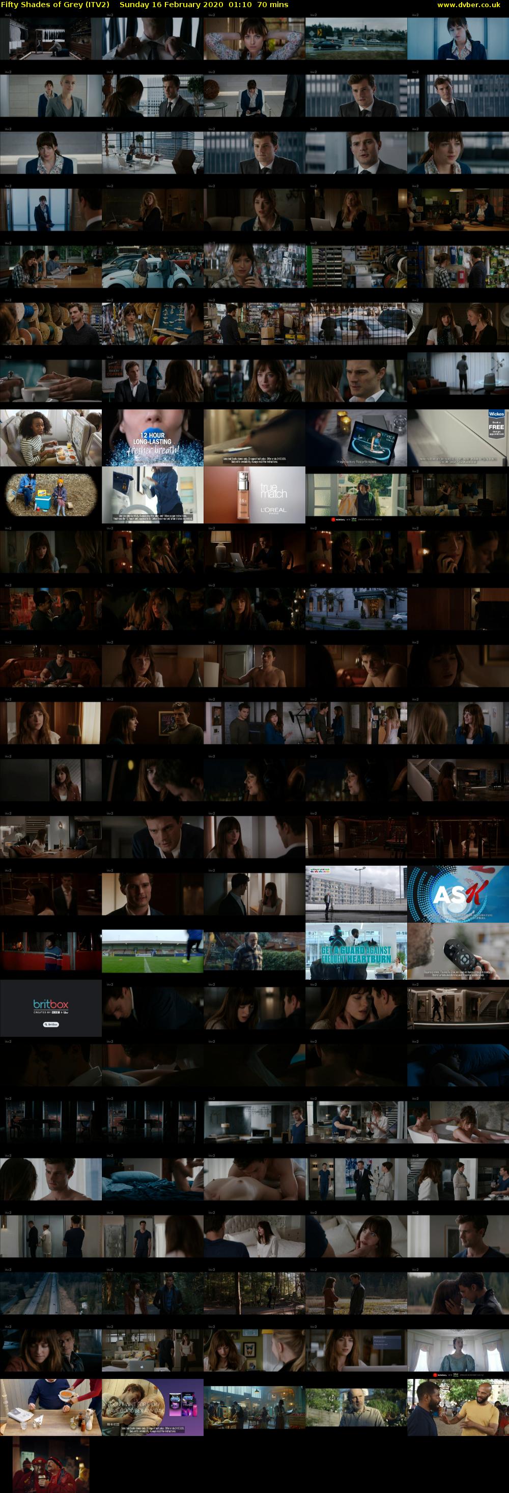 Fifty Shades of Grey (ITV2) Sunday 16 February 2020 01:10 - 02:20