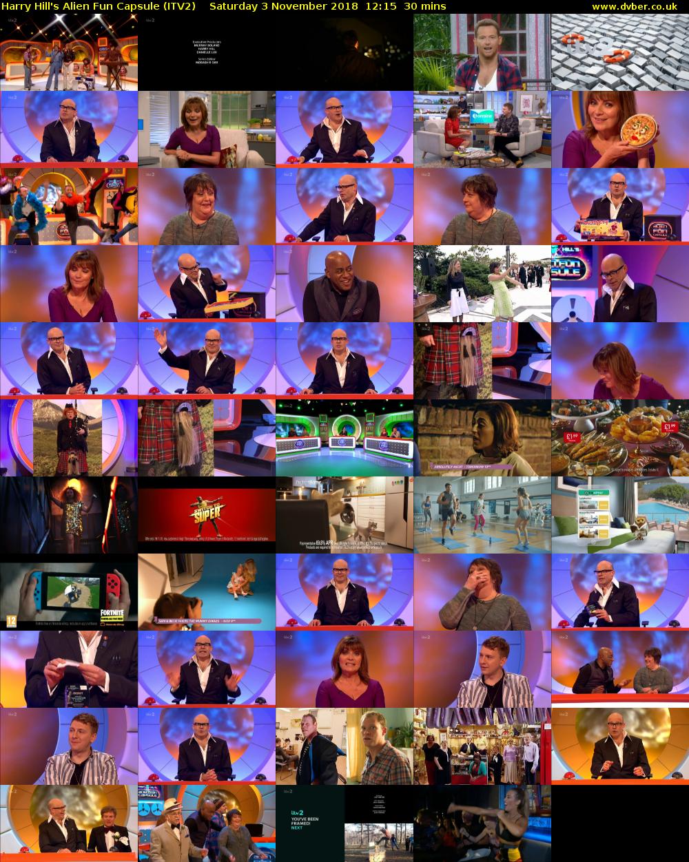 Harry Hill's Alien Fun Capsule (ITV2) Saturday 3 November 2018 12:15 - 12:45