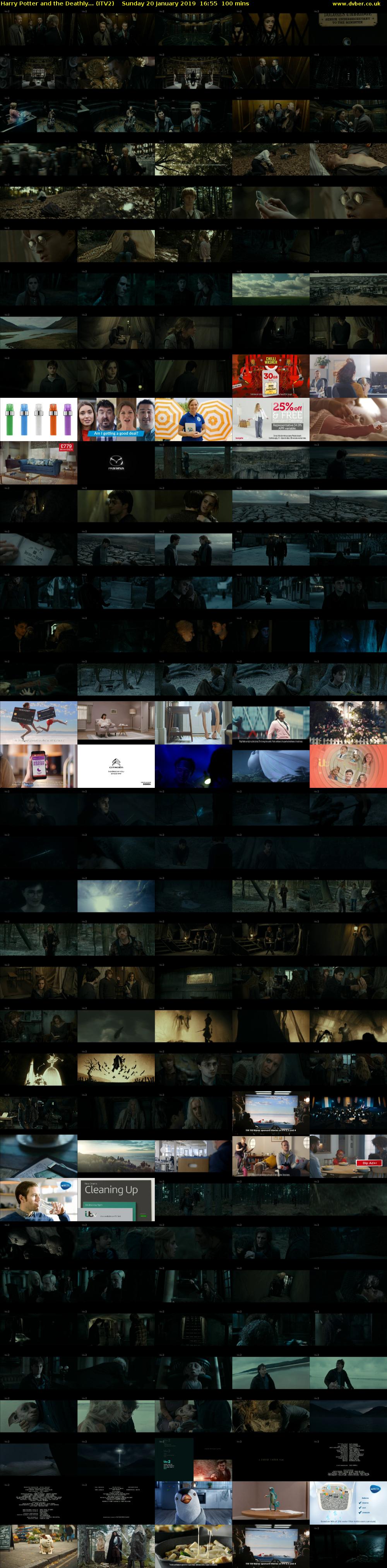 Harry Potter and the Deathly... (ITV2) Sunday 20 January 2019 16:55 - 18:35