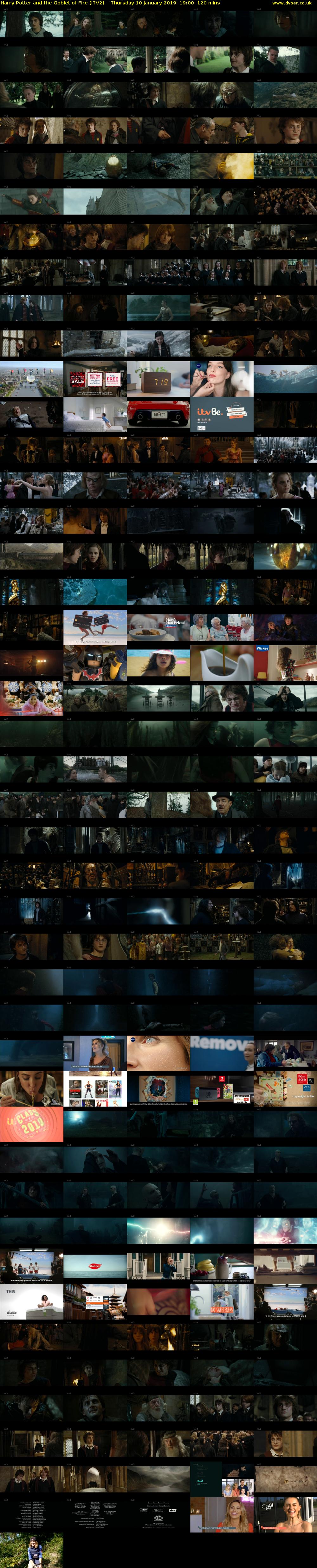Harry Potter and the Goblet of Fire (ITV2) Thursday 10 January 2019 19:00 - 21:00