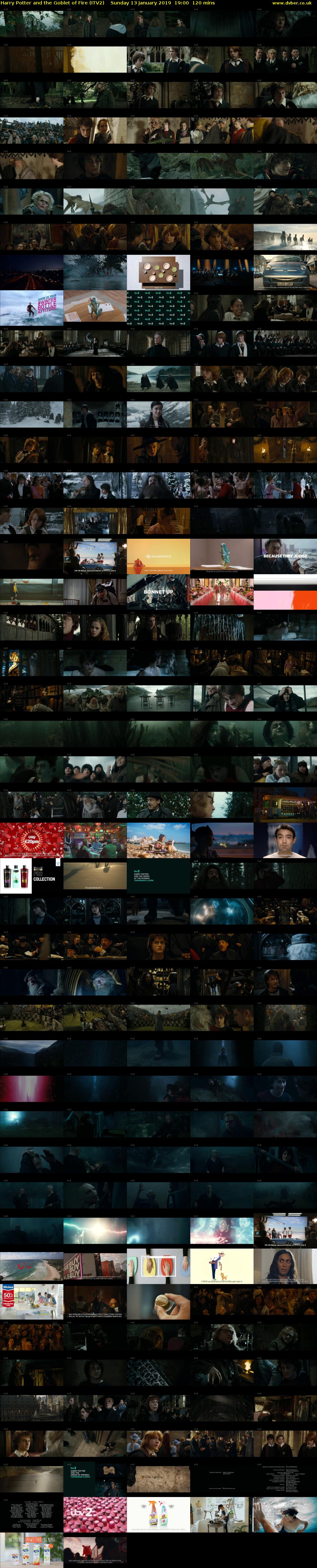 Harry Potter and the Goblet of Fire (ITV2) Sunday 13 January 2019 19:00 - 21:00