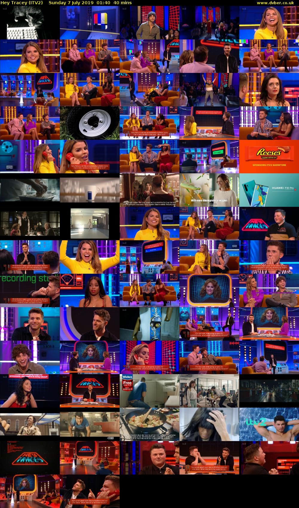 Hey Tracey (ITV2) Sunday 7 July 2019 01:40 - 02:20