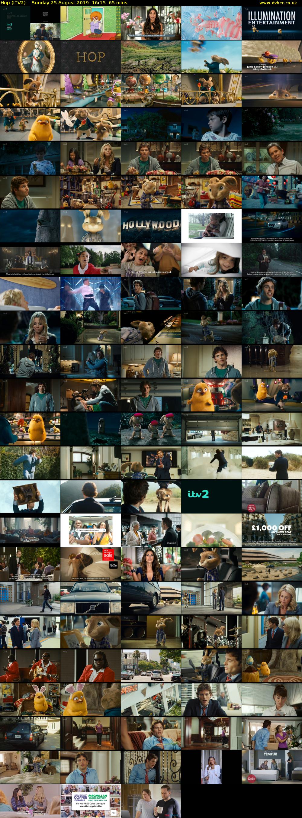 Hop (ITV2) Sunday 25 August 2019 16:15 - 17:20