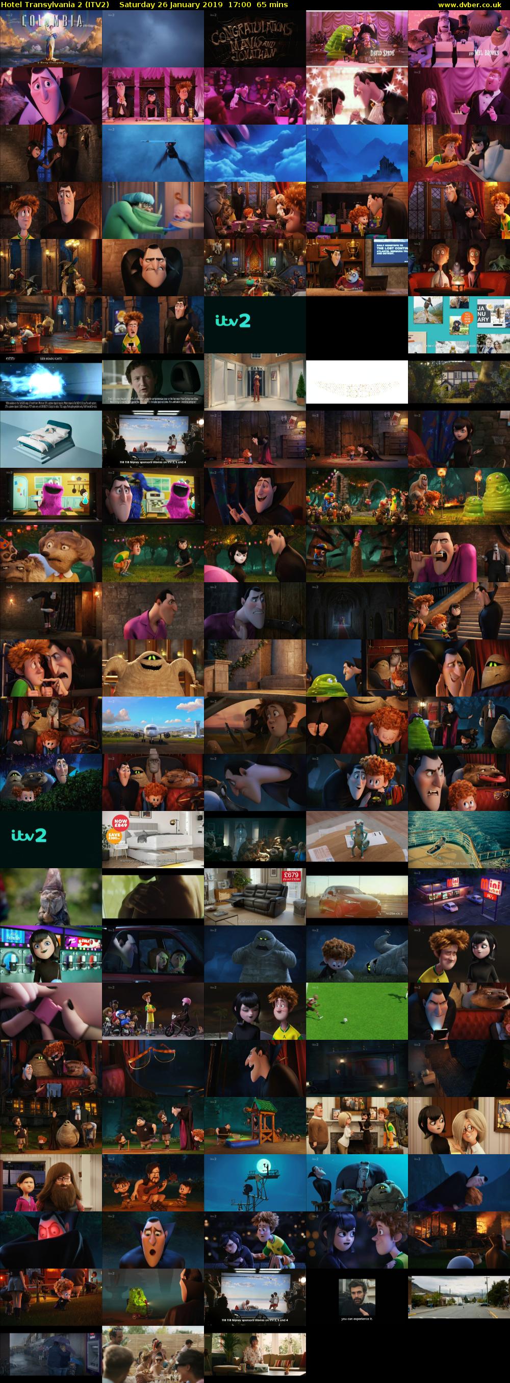 Hotel Transylvania 2 (ITV2) Saturday 26 January 2019 17:00 - 18:05