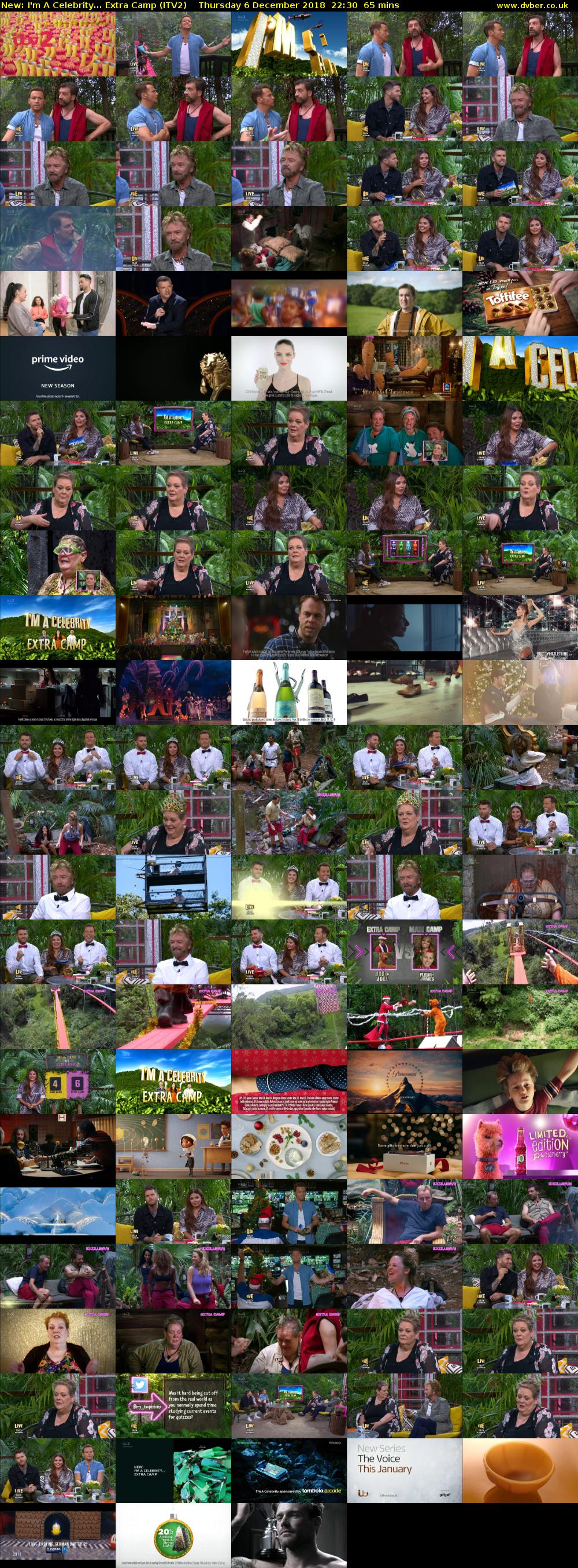 I'm A Celebrity... Extra Camp (ITV2) Thursday 6 December 2018 22:30 - 23:35