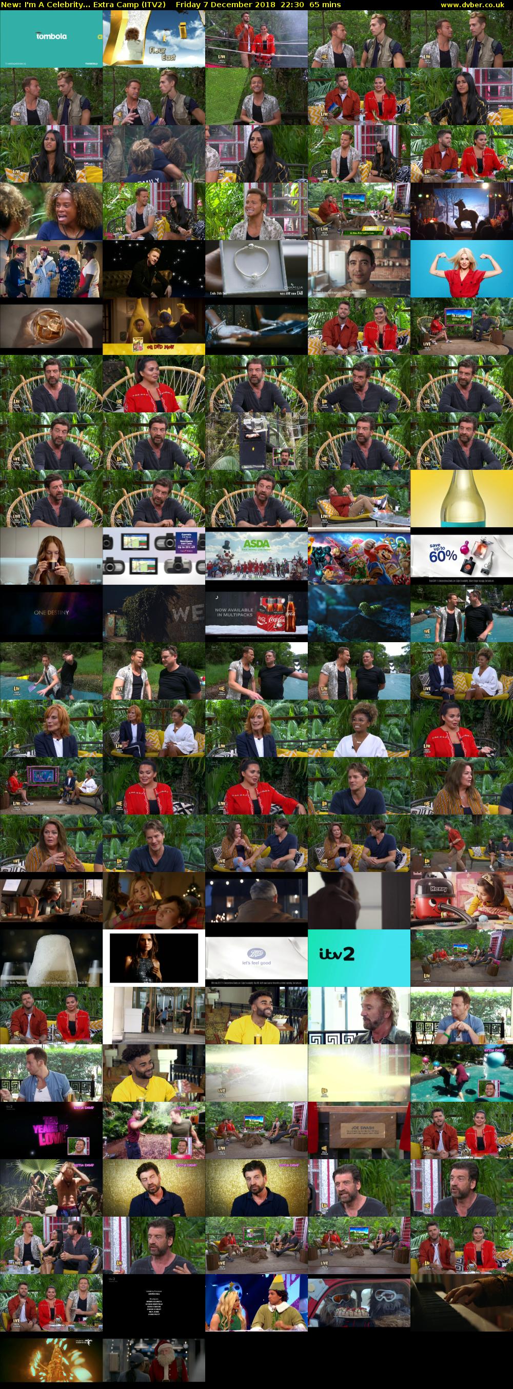 I'm A Celebrity... Extra Camp (ITV2) Friday 7 December 2018 22:30 - 23:35