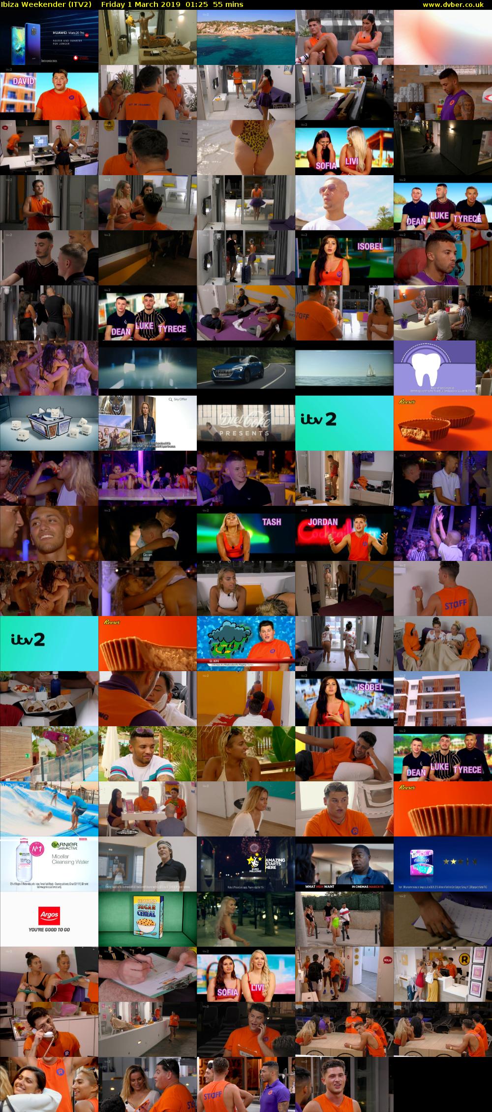 Ibiza Weekender (ITV2) Friday 1 March 2019 01:25 - 02:20