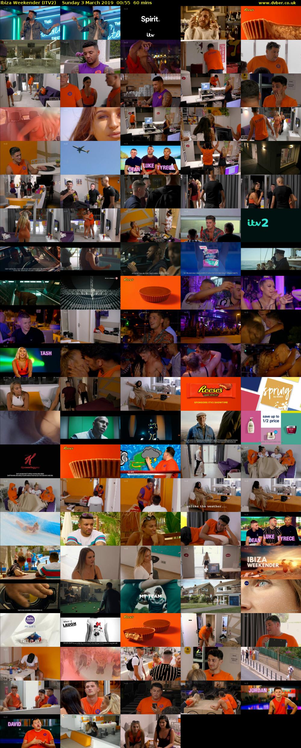 Ibiza Weekender (ITV2) Sunday 3 March 2019 00:55 - 01:55