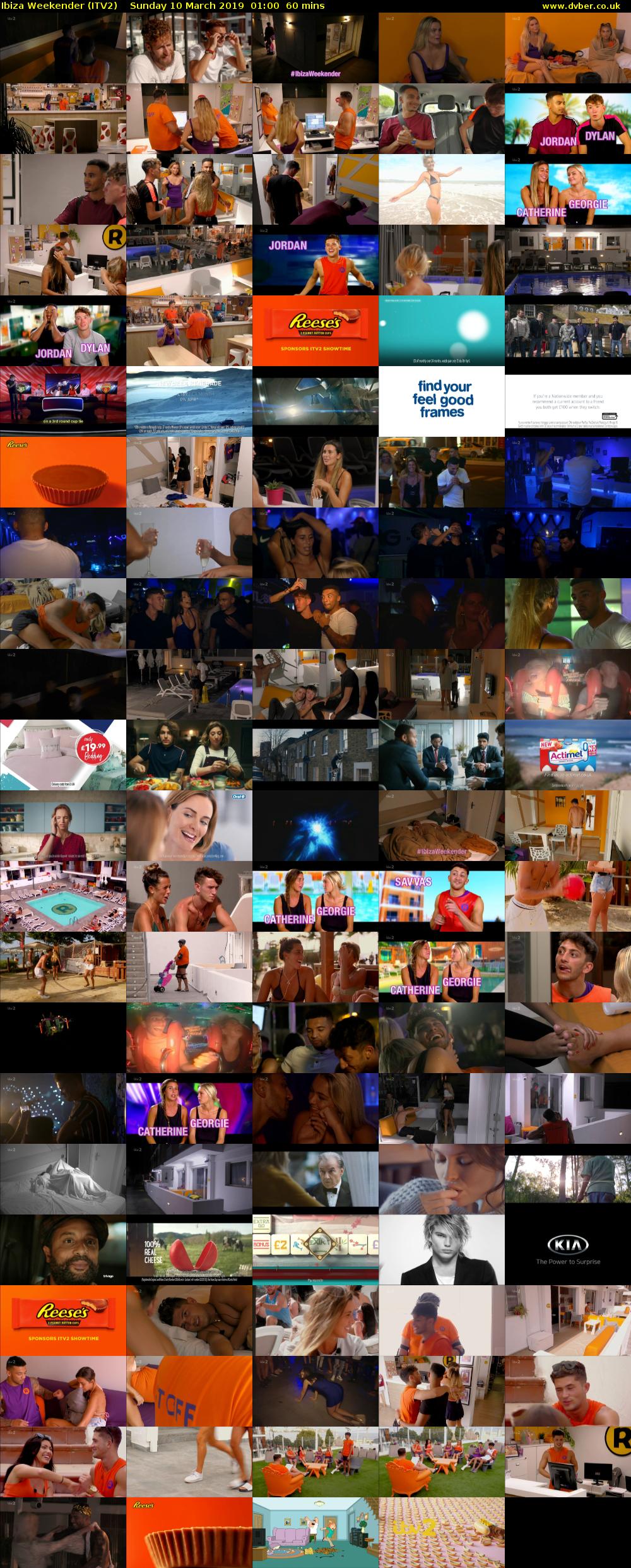 Ibiza Weekender (ITV2) Sunday 10 March 2019 01:00 - 02:00