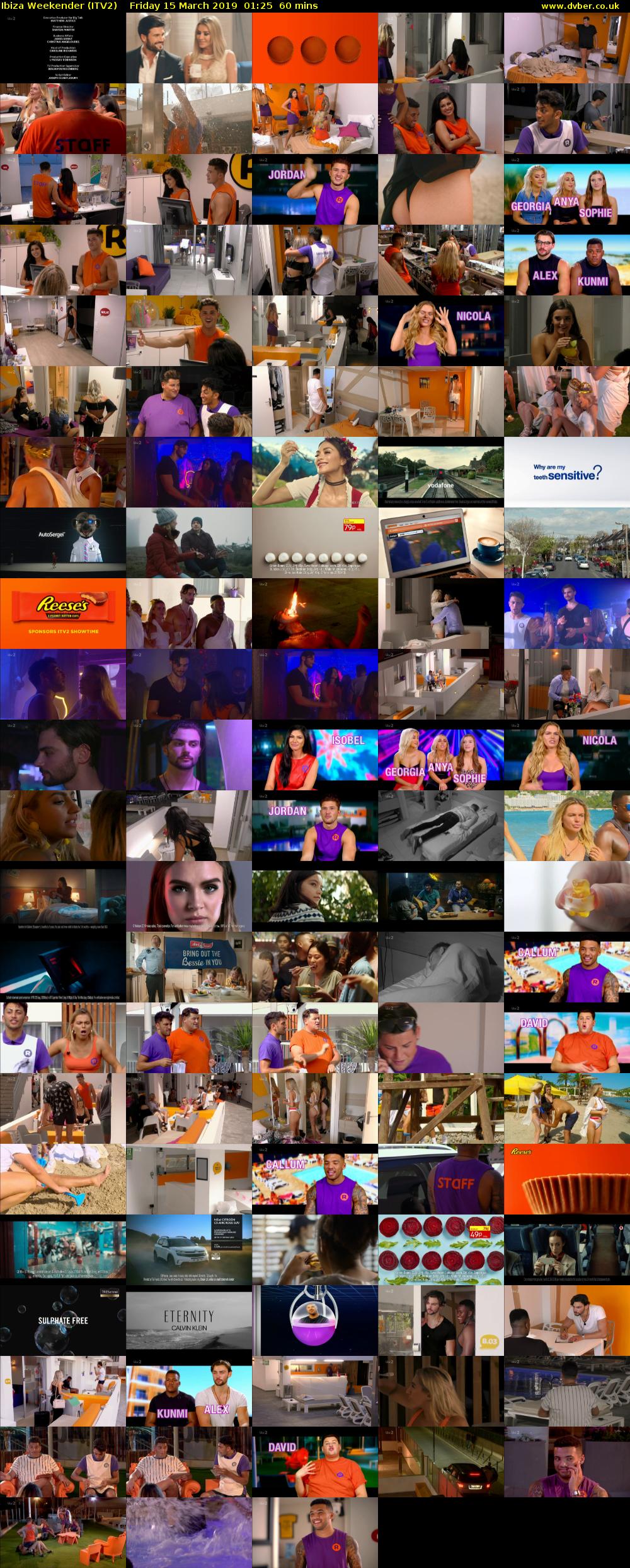 Ibiza Weekender (ITV2) Friday 15 March 2019 01:25 - 02:25