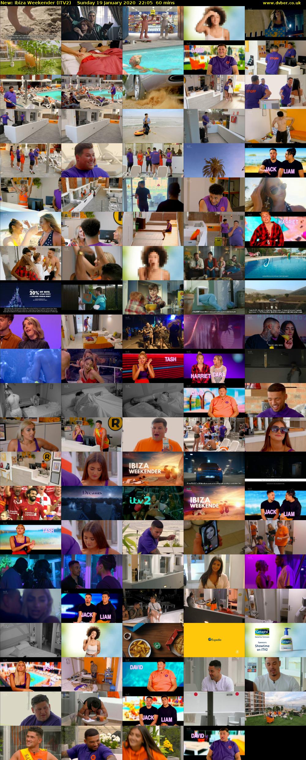 Ibiza Weekender (ITV2) Sunday 19 January 2020 22:05 - 23:05
