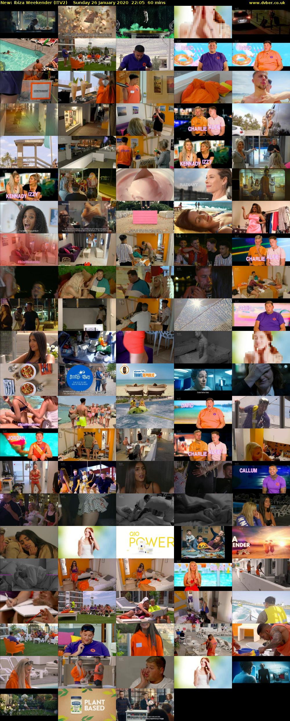 Ibiza Weekender (ITV2) Sunday 26 January 2020 22:05 - 23:05