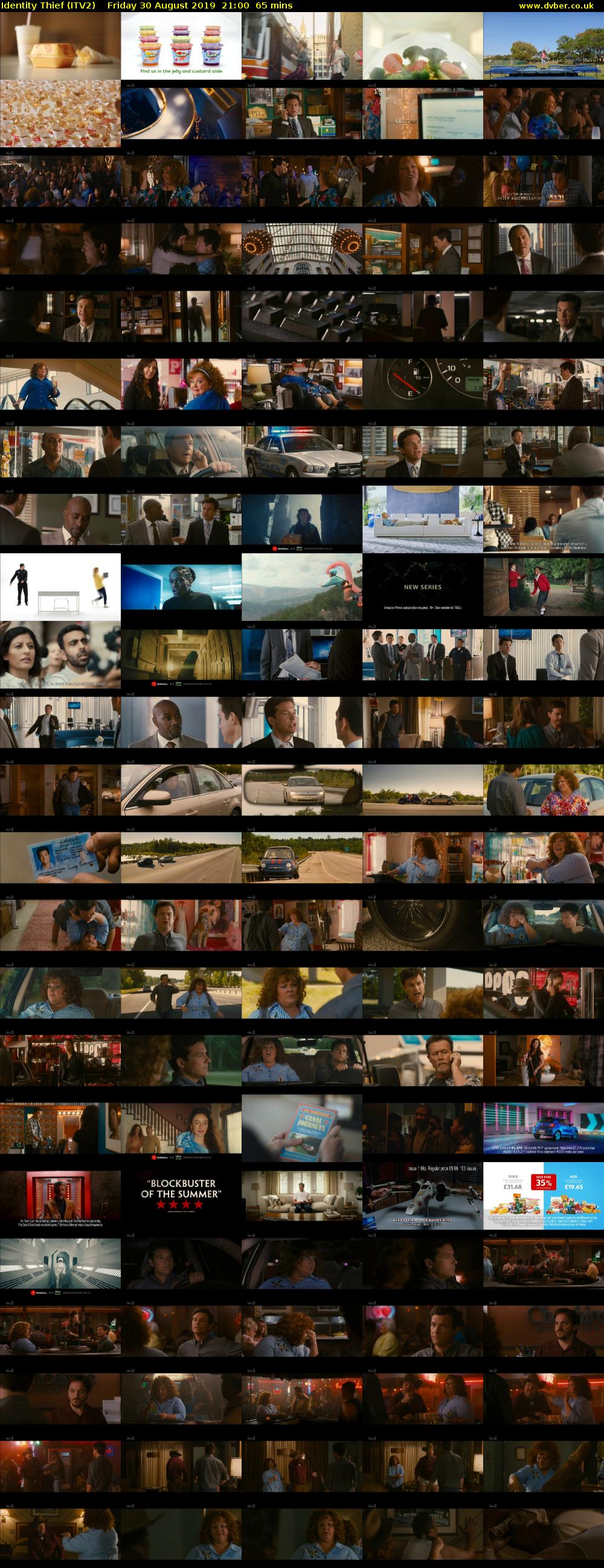 Identity Thief (ITV2) Friday 30 August 2019 21:00 - 22:05