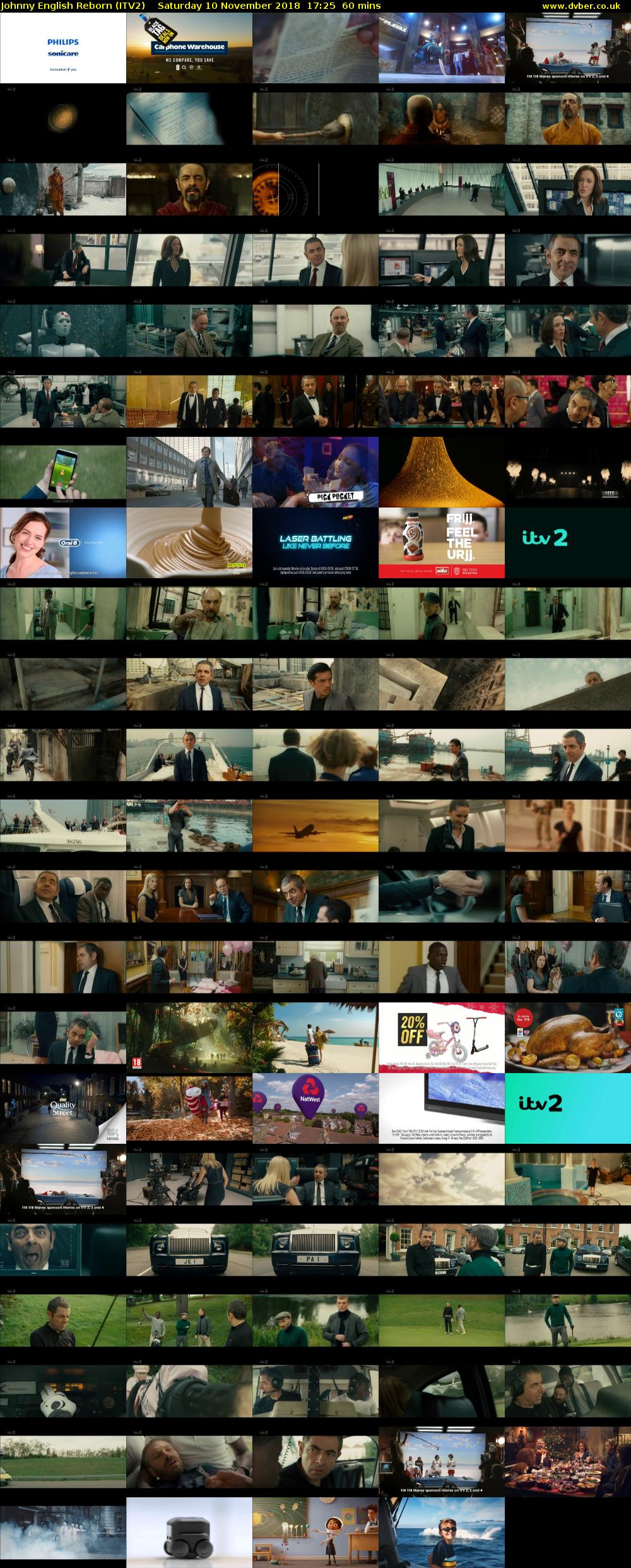 Johnny English Reborn (ITV2) Saturday 10 November 2018 17:25 - 18:25