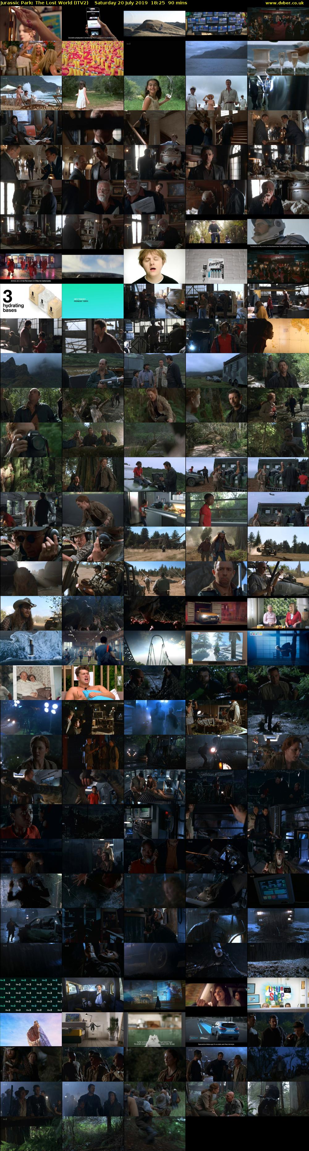 Jurassic Park: The Lost World (ITV2) Saturday 20 July 2019 18:25 - 19:55