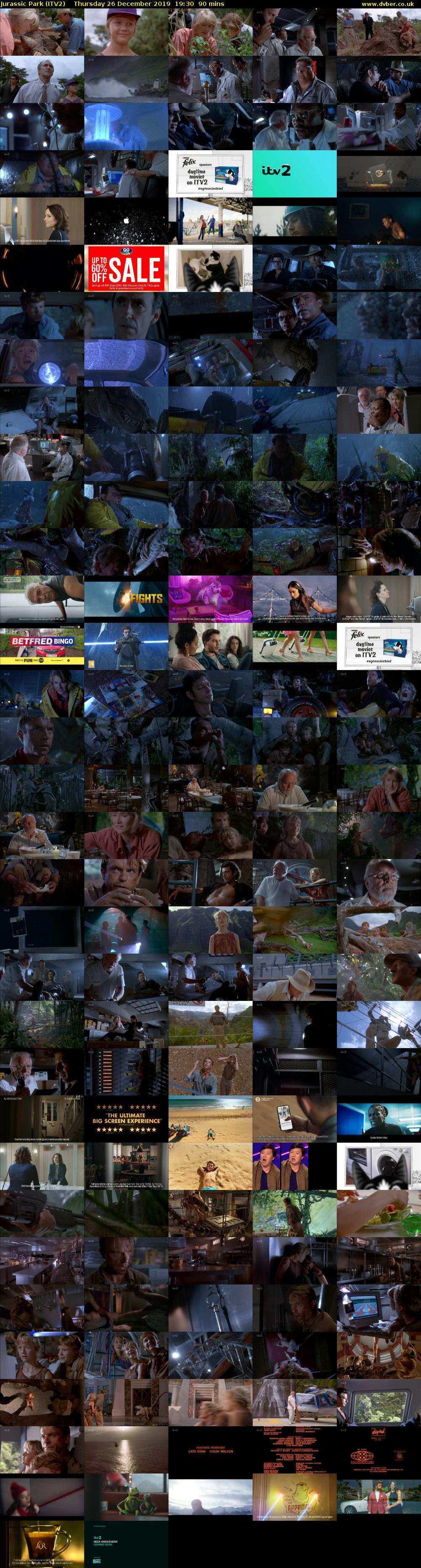 Jurassic Park (ITV2) Thursday 26 December 2019 19:30 - 21:00