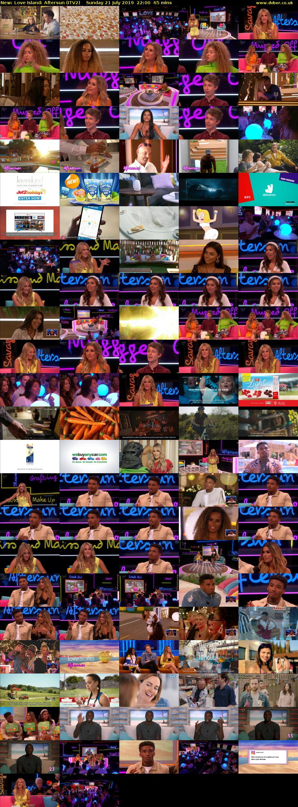 Love Island: Aftersun (ITV2) Sunday 21 July 2019 22:00 - 23:05