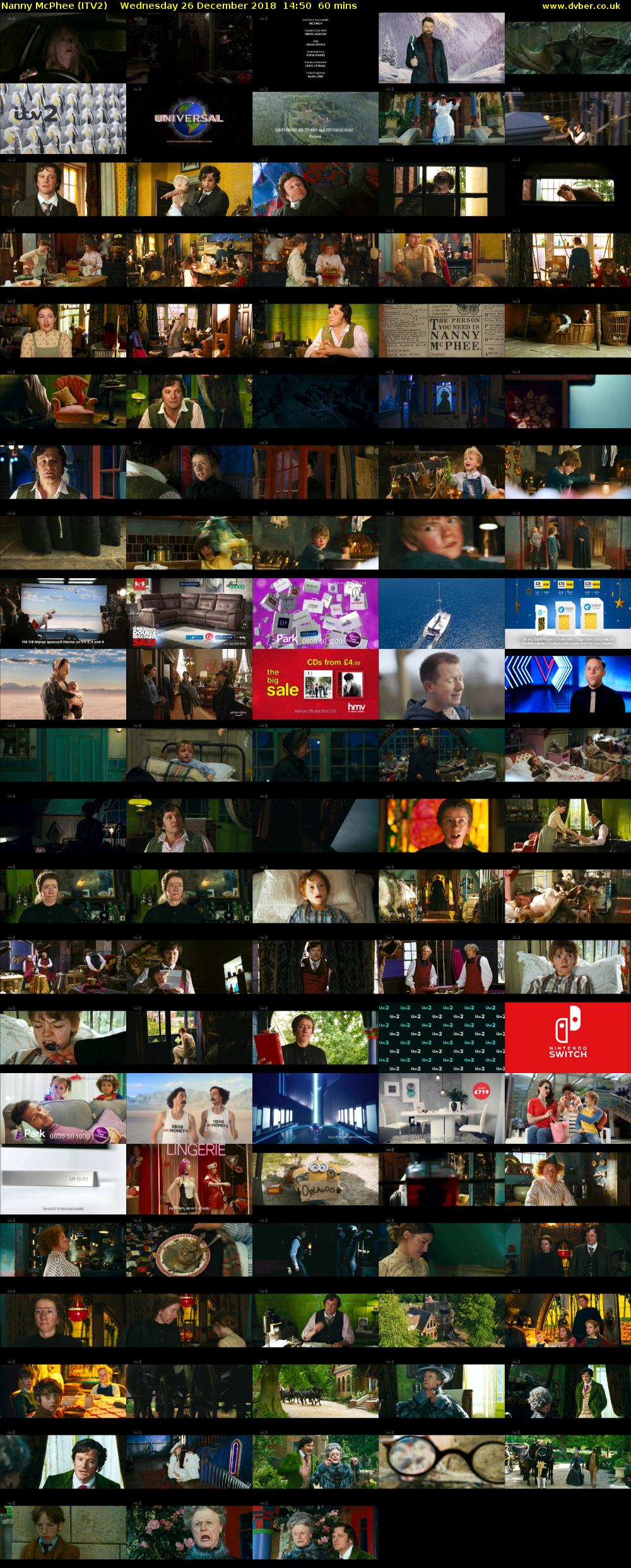 Nanny McPhee (ITV2) Wednesday 26 December 2018 14:50 - 15:50