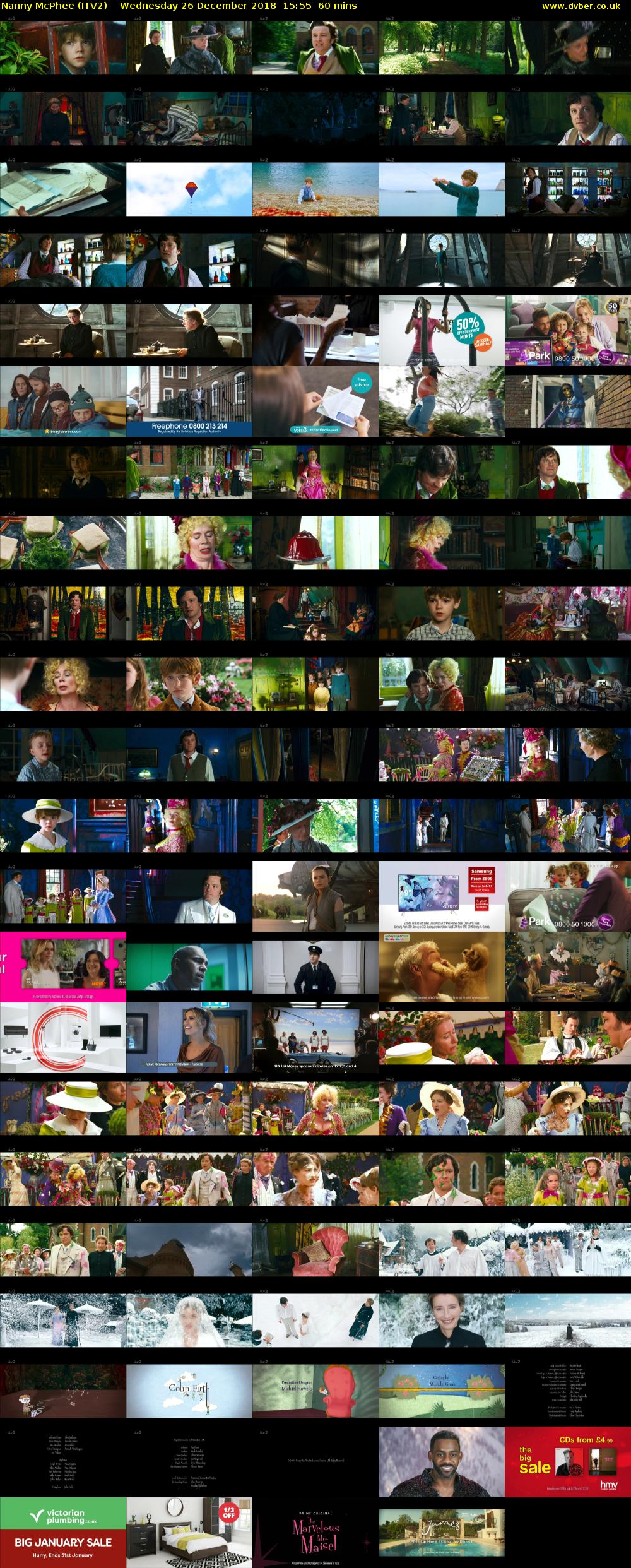 Nanny McPhee (ITV2) Wednesday 26 December 2018 15:55 - 16:55