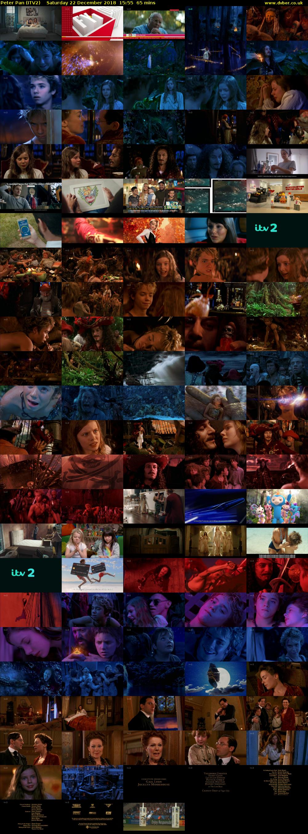 Peter Pan (ITV2) Saturday 22 December 2018 15:55 - 17:00