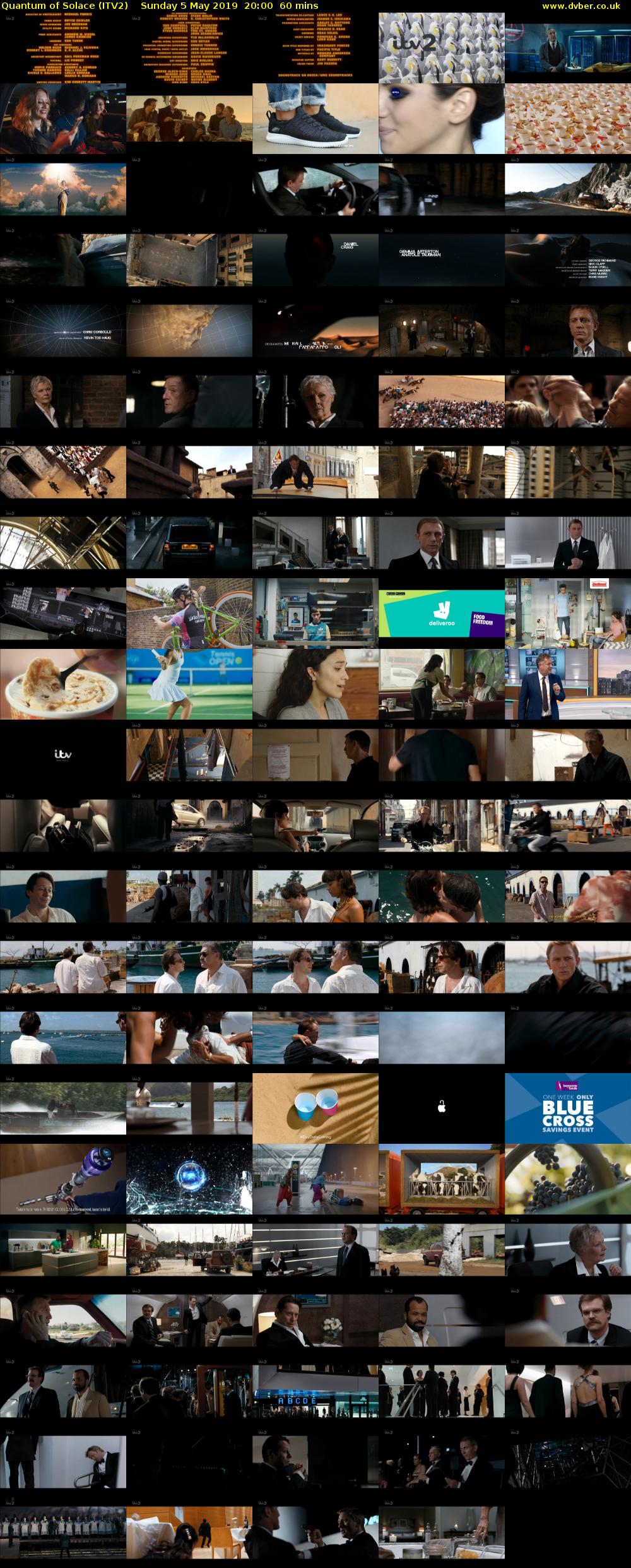 Quantum of Solace (ITV2) Sunday 5 May 2019 20:00 - 21:00