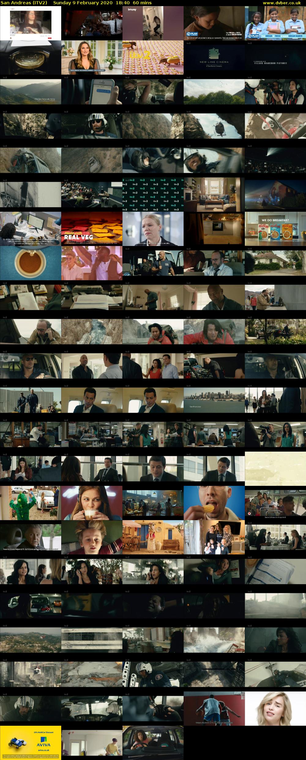 San Andreas (ITV2) Sunday 9 February 2020 18:40 - 19:40