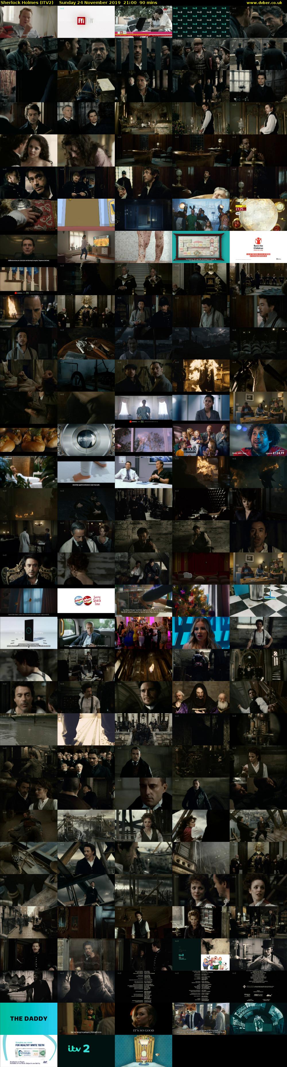 Sherlock Holmes (ITV2) Sunday 24 November 2019 21:00 - 22:30