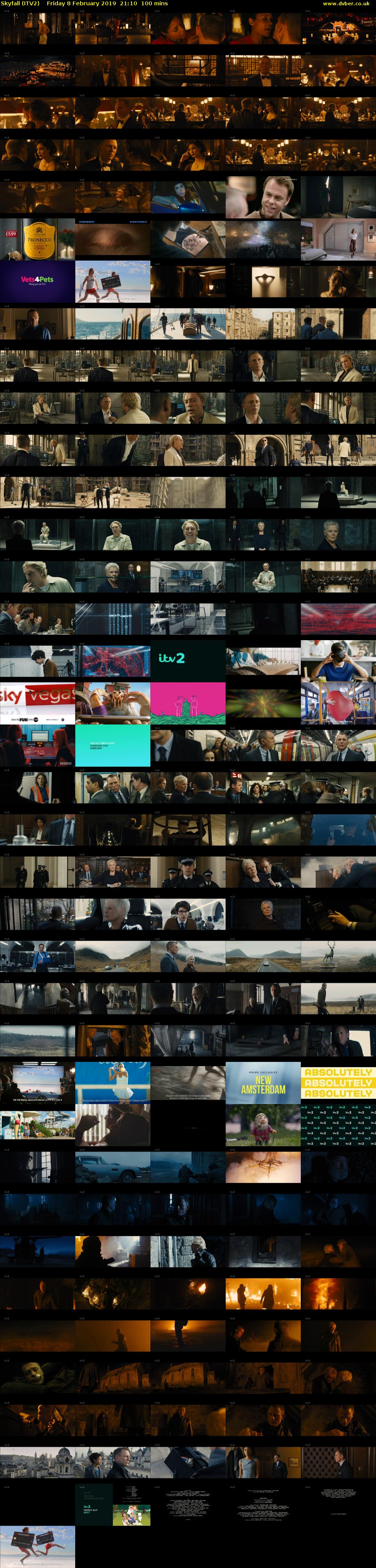 Skyfall (ITV2) Friday 8 February 2019 21:10 - 22:50