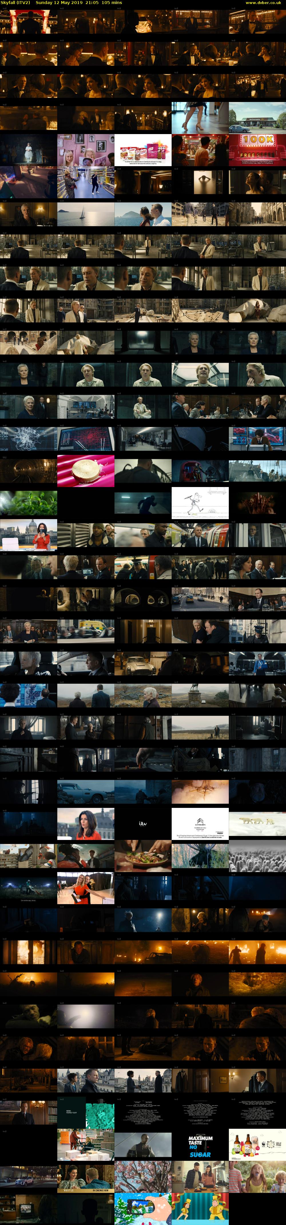 Skyfall (ITV2) Sunday 12 May 2019 21:05 - 22:50