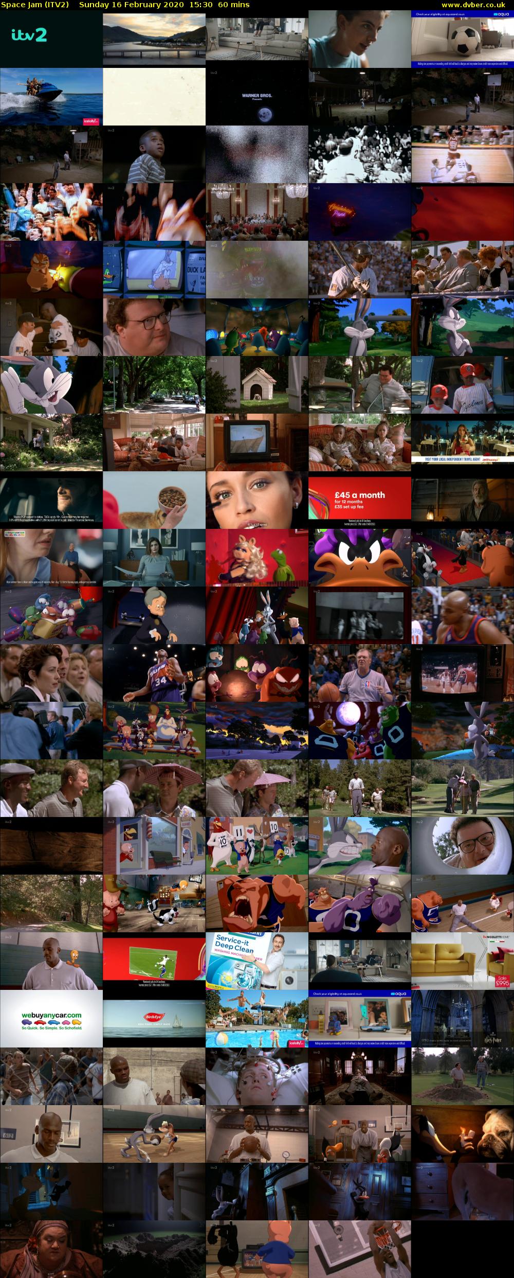 Space Jam (ITV2) Sunday 16 February 2020 15:30 - 16:30
