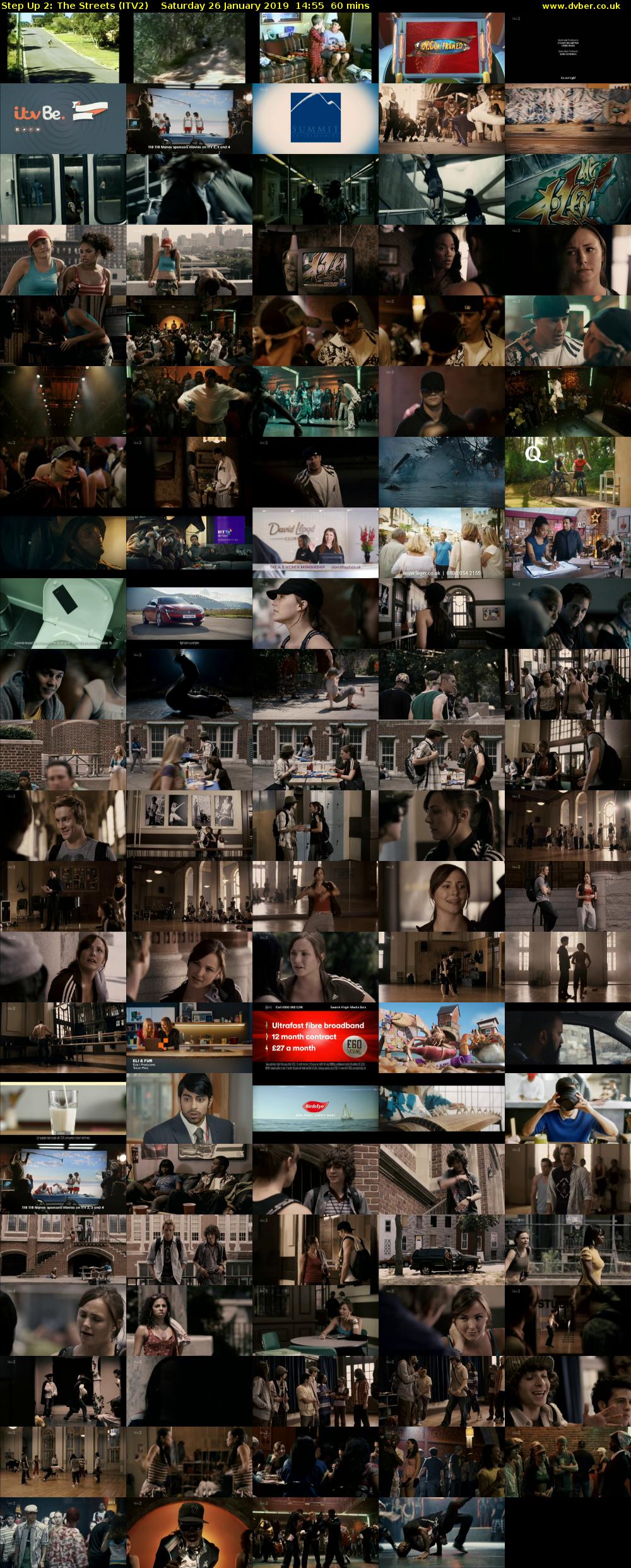 Step Up 2: The Streets (ITV2) Saturday 26 January 2019 14:55 - 15:55