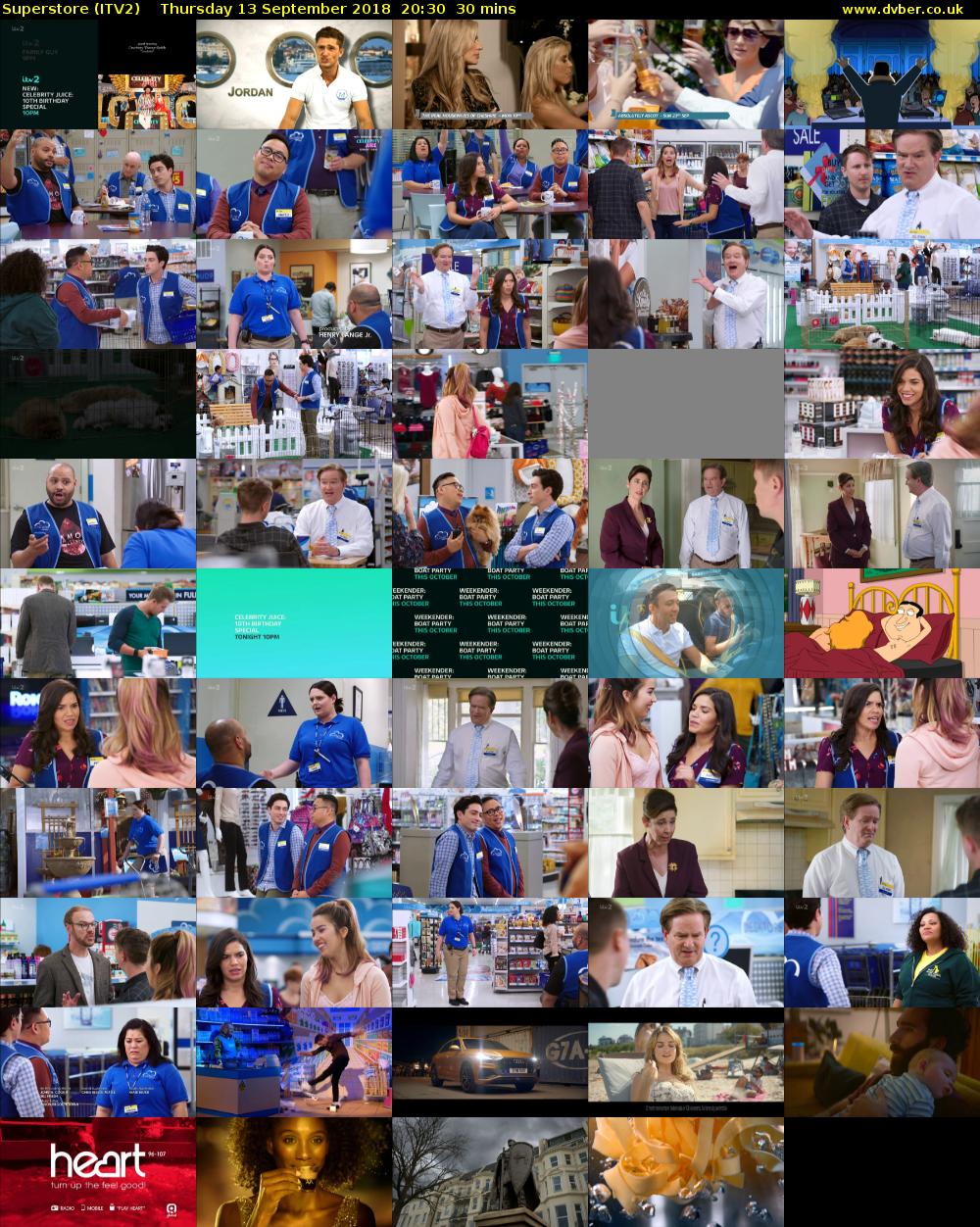 Superstore (ITV2) Thursday 13 September 2018 20:30 - 21:00