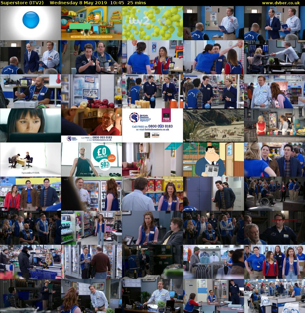 Superstore (ITV2) Wednesday 8 May 2019 10:45 - 11:10