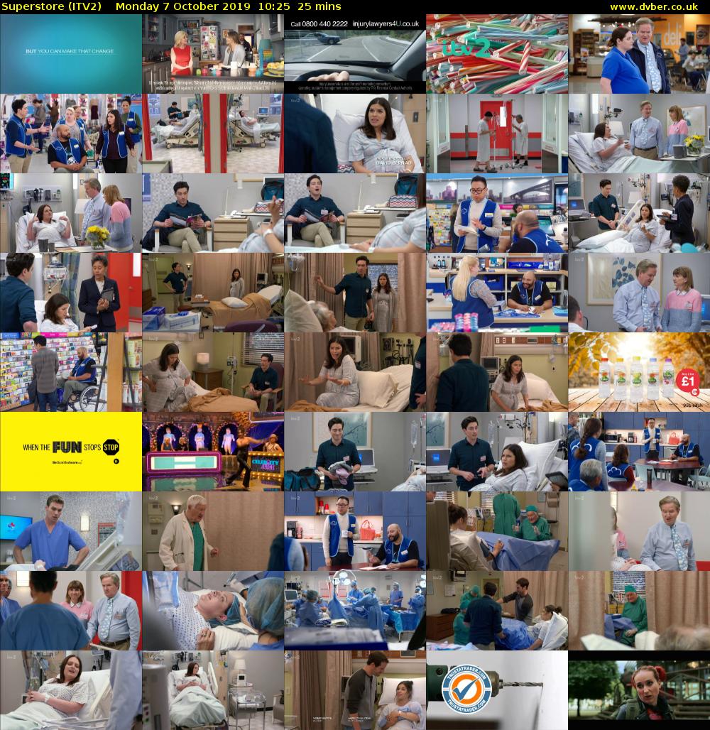Superstore (ITV2) Monday 7 October 2019 10:25 - 10:50