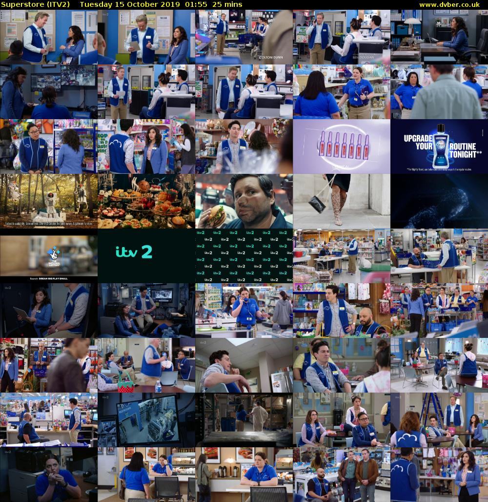Superstore (ITV2) Tuesday 15 October 2019 01:55 - 02:20