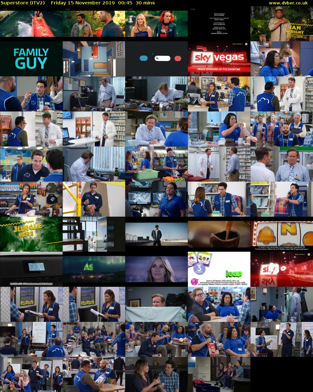 Superstore (ITV2) Friday 15 November 2019 00:45 - 01:15