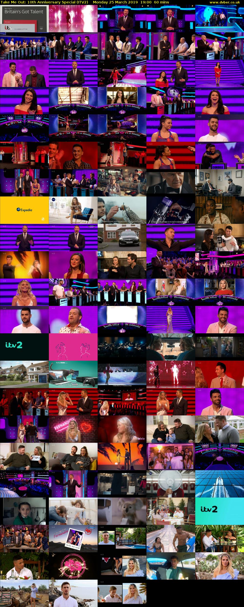 Take Me Out: 10th Anniversary Special (ITV2) Monday 25 March 2019 19:00 - 20:00