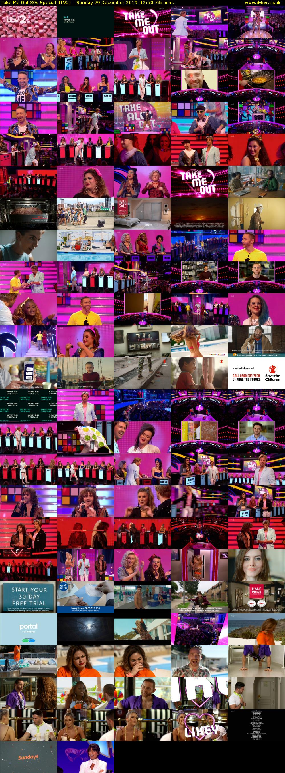 Take Me Out 80s Special (ITV2) Sunday 29 December 2019 12:50 - 13:55