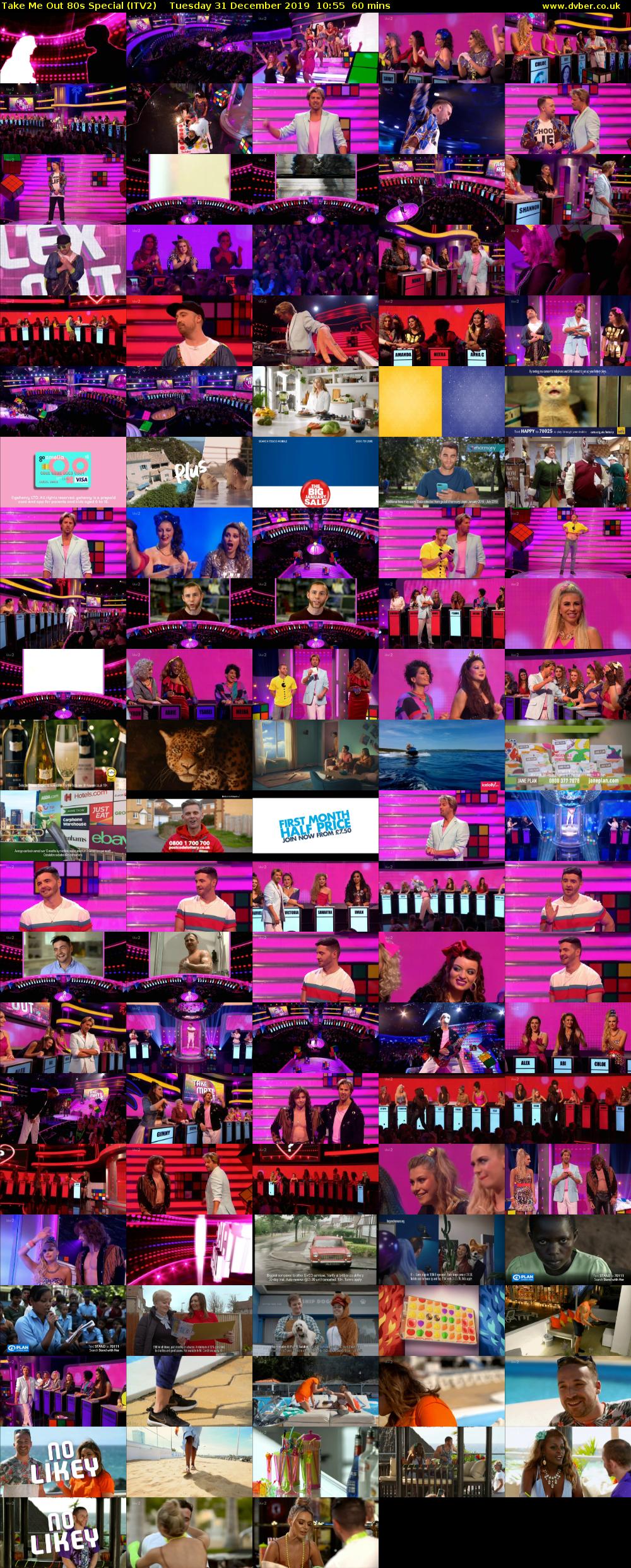 Take Me Out 80s Special (ITV2) Tuesday 31 December 2019 10:55 - 11:55