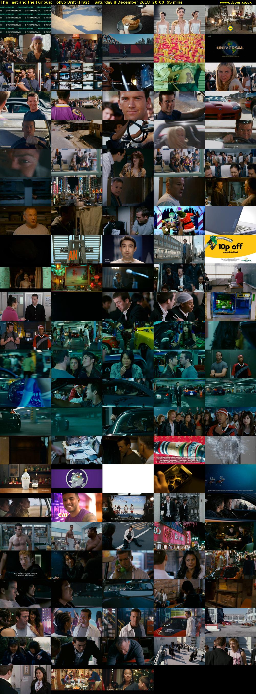 The Fast and the Furious: Tokyo Drift (ITV2) Saturday 8 December 2018 20:00 - 21:05