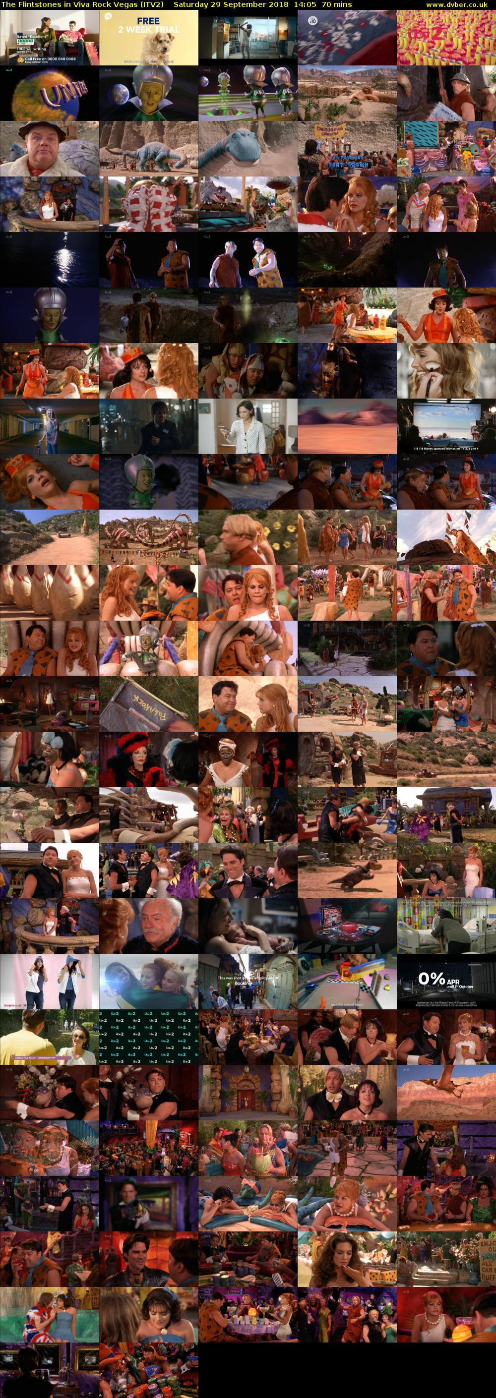 The Flintstones in Viva Rock Vegas (ITV2) Saturday 29 September 2018 14:05 - 15:15