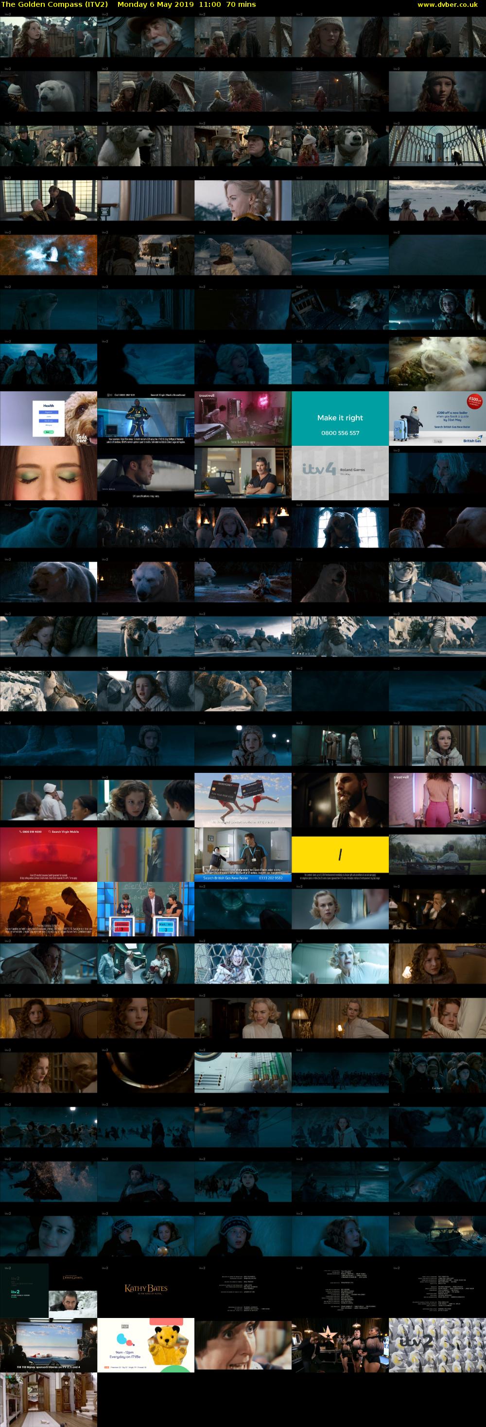 The Golden Compass (ITV2) Monday 6 May 2019 11:00 - 12:10